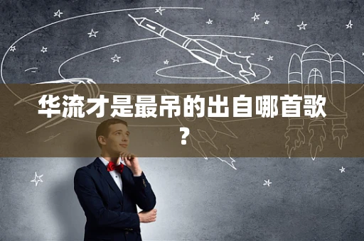 华流才是最吊的出自哪首歌？