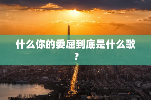 什么你的委屈到底是什么歌？