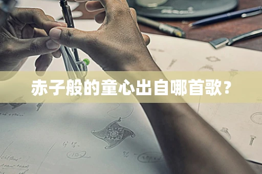 赤子般的童心出自哪首歌？