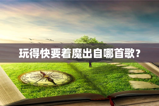 玩得快要着魔出自哪首歌？