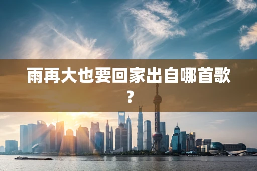雨再大也要回家出自哪首歌？
