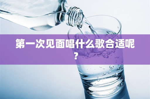 第一次见面唱什么歌合适呢？