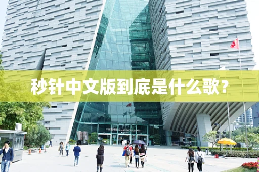 秒针中文版到底是什么歌？