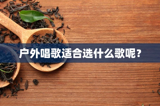 户外唱歌适合选什么歌呢？