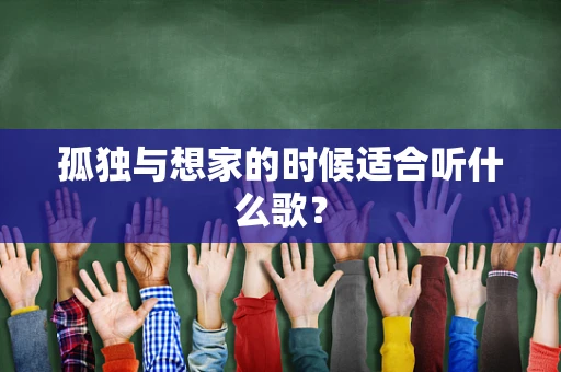 孤独与想家的时候适合听什么歌？