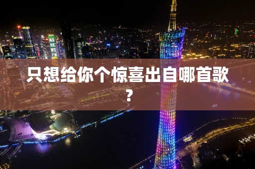 只想给你个惊喜出自哪首歌？
