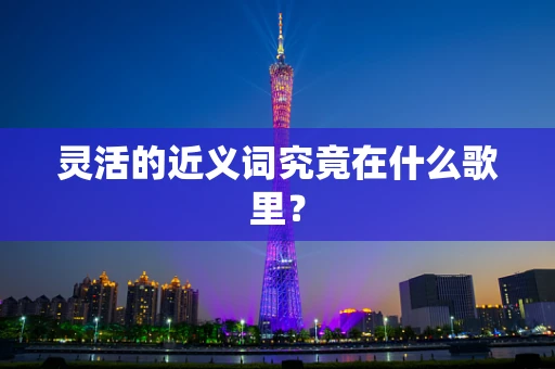 灵活的近义词究竟在什么歌里？