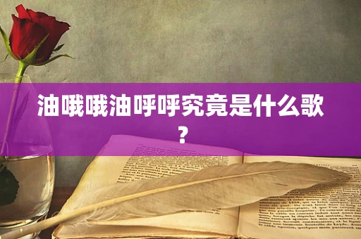 油哦哦油呼呼究竟是什么歌？