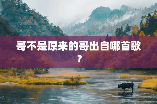 哥不是原来的哥出自哪首歌？