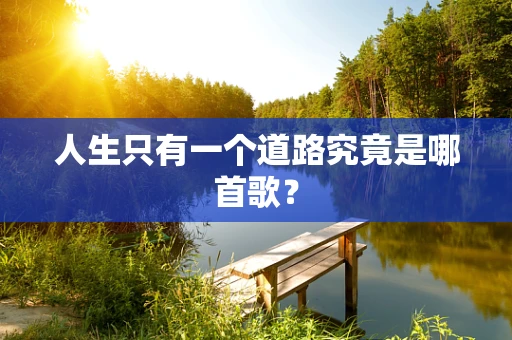 人生只有一个道路究竟是哪首歌？
