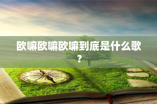 欧嘛欧嘛欧嘛到底是什么歌？
