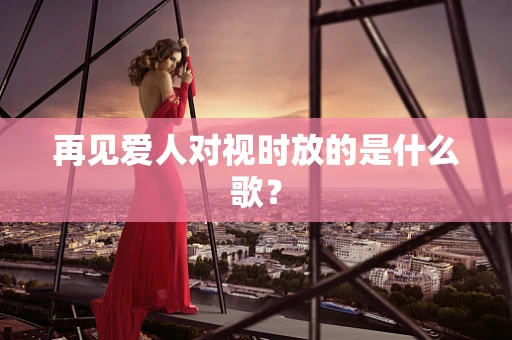 再见爱人对视时放的是什么歌？