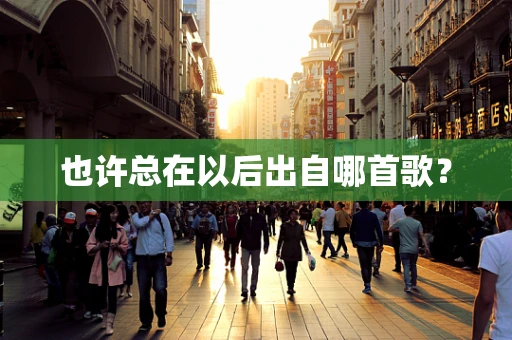 也许总在以后出自哪首歌？
