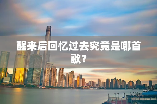 醒来后回忆过去究竟是哪首歌？