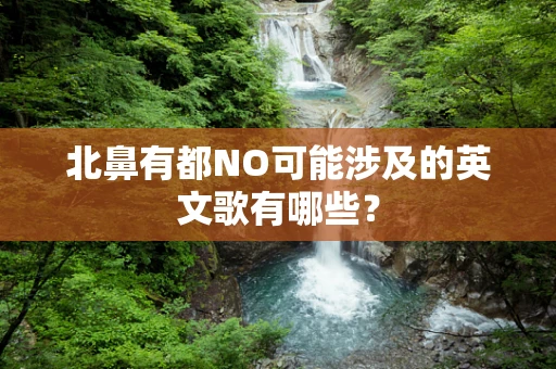 北鼻有都NO可能涉及的英文歌有哪些？