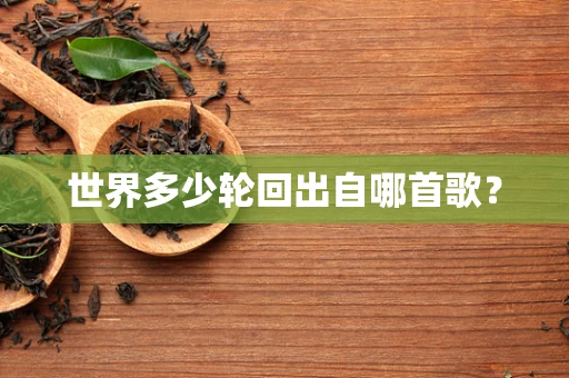 世界多少轮回出自哪首歌？