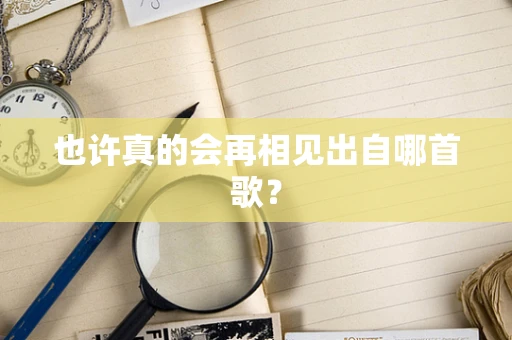 也许真的会再相见出自哪首歌？