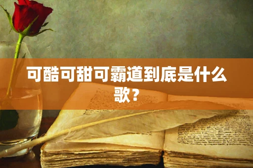 可酷可甜可霸道到底是什么歌？
