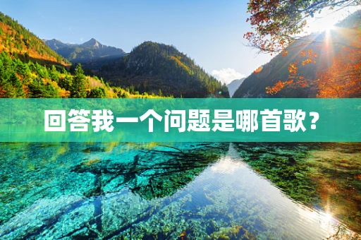 回答我一个问题是哪首歌？