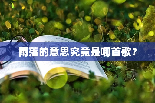 雨落的意思究竟是哪首歌？
