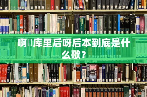 啊尅库里后呀后本到底是什么歌？