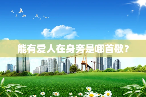 能有爱人在身旁是哪首歌？