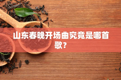 山东春晚开场曲究竟是哪首歌？