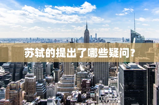 苏轼的提出了哪些疑问？