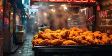 疯狂炸鸡是哪首歌的歌词？
