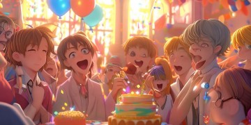 动漫里唱生日歌的片段叫什么？