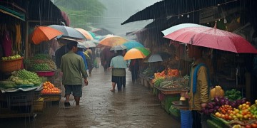 赶集的日子下大雨到底是哪首歌？